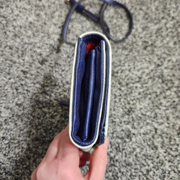 Dooney & Bourke Daphne multicolor Rainbow stripe crossbody Purse Colorful Chic - Picture 8 of 15